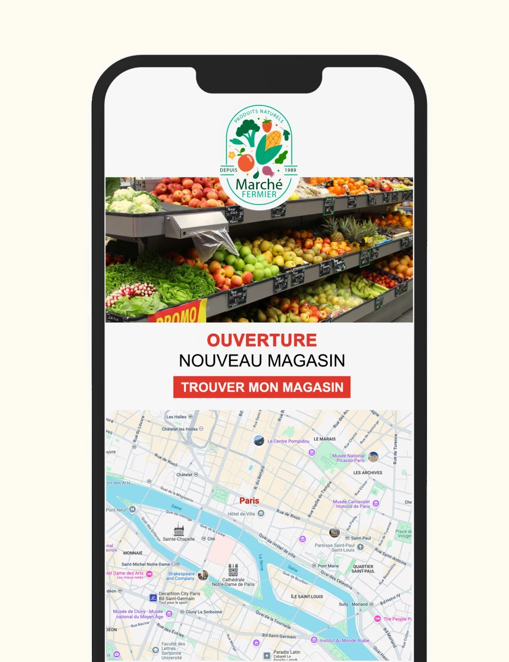 Mobile Display Drive-to-Store